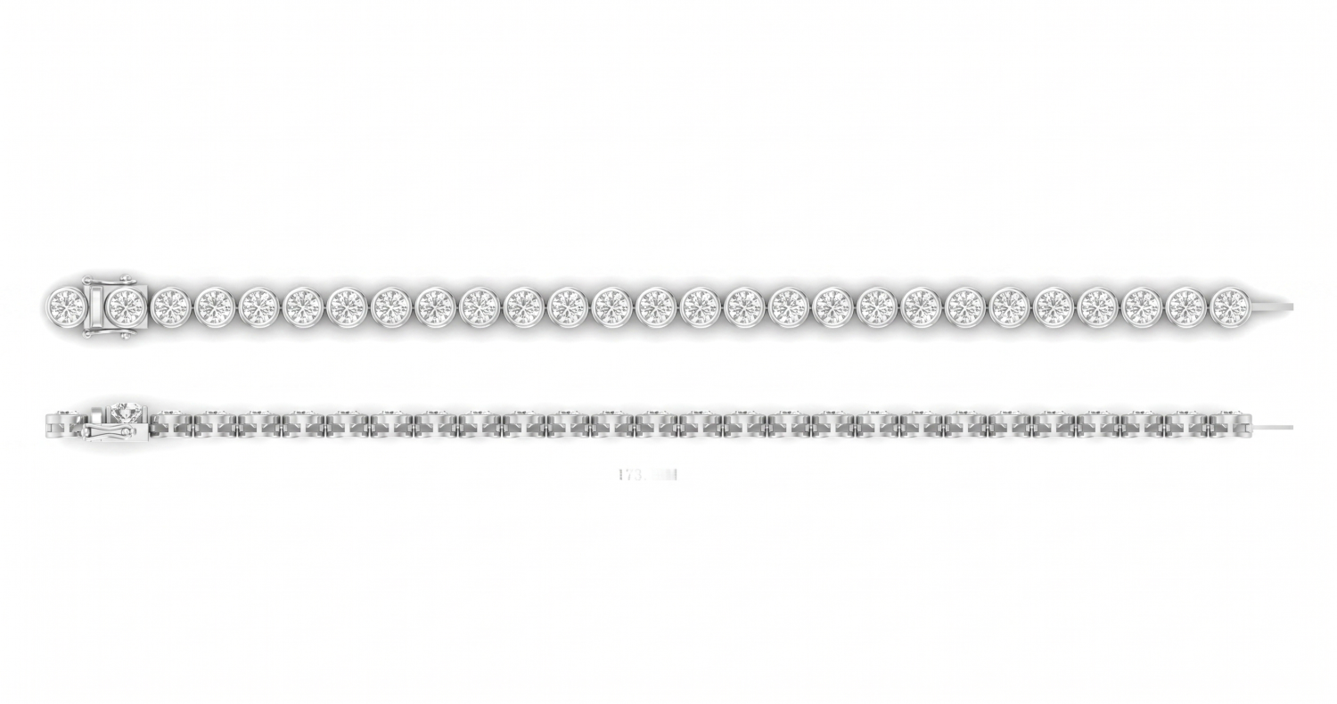 Bracelets Tennis 50 Pointer / HK2508032-L