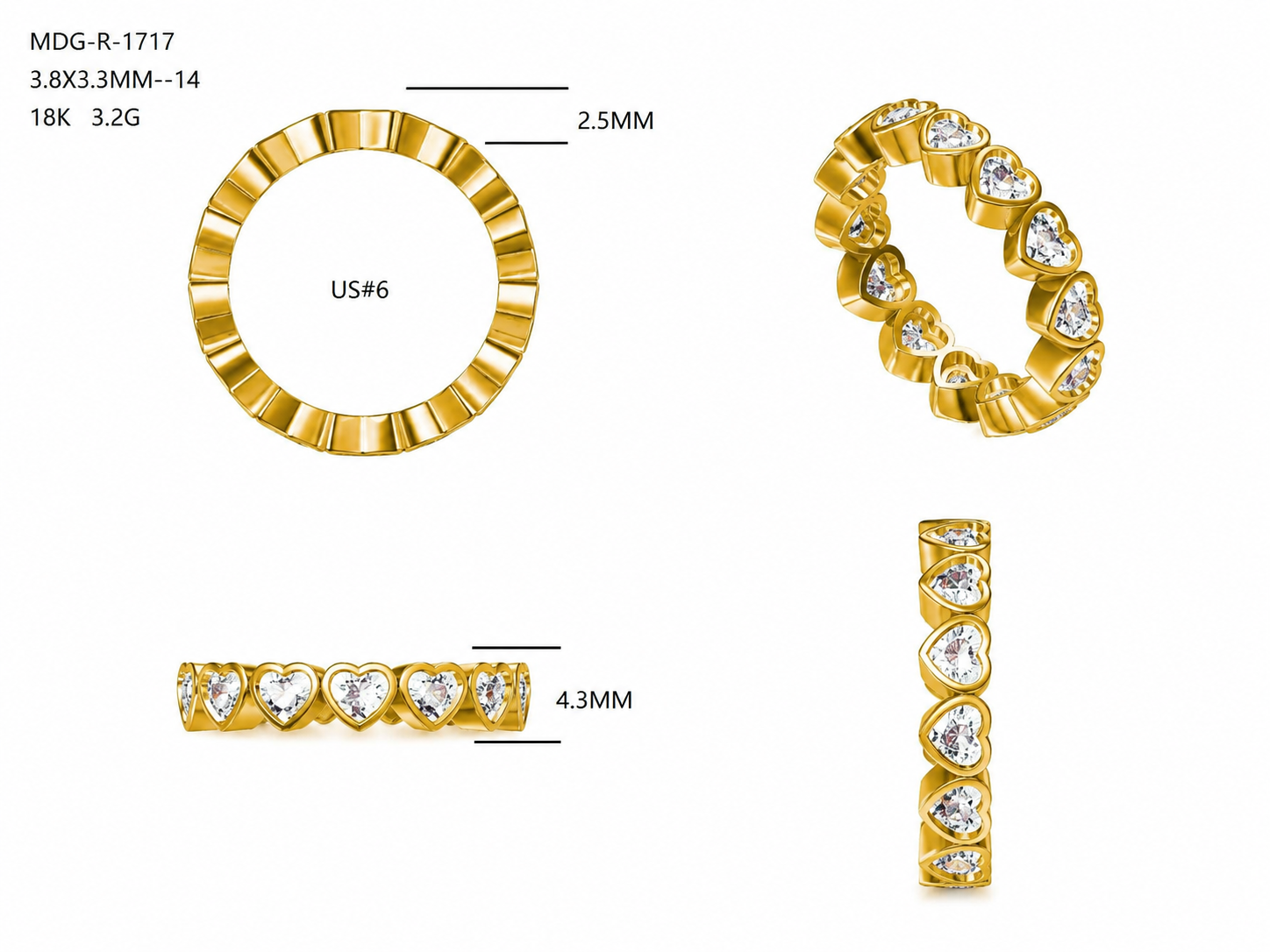 Diamond Ring / MDG-R-1717