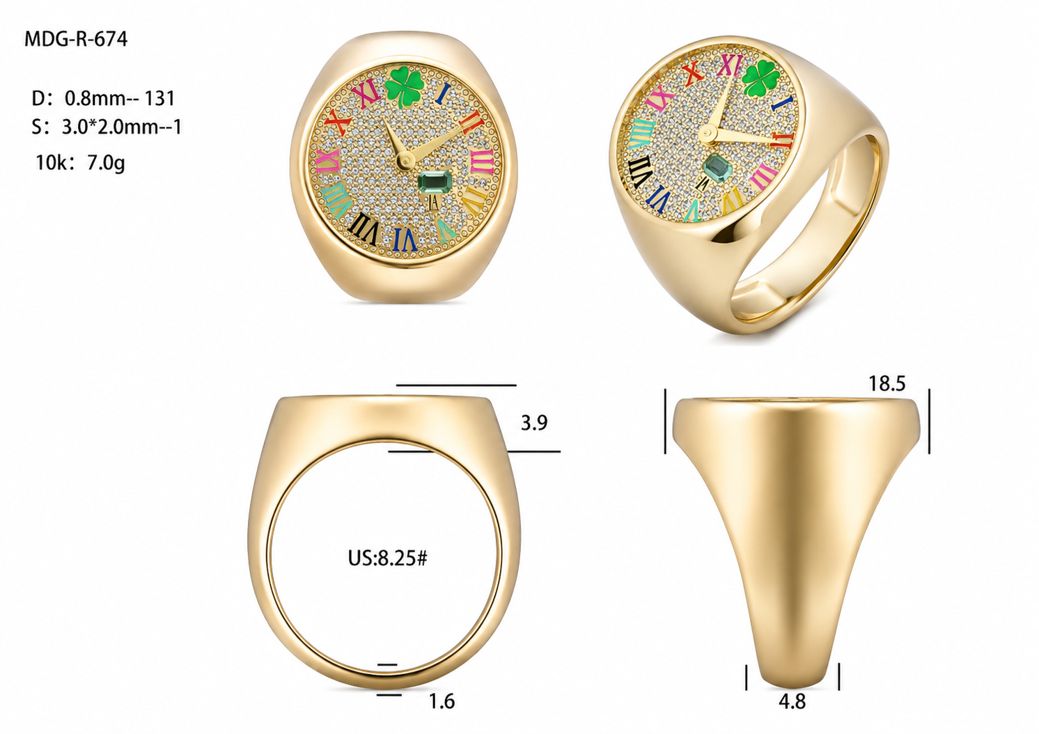 Diamond Ring / MDG-R-674