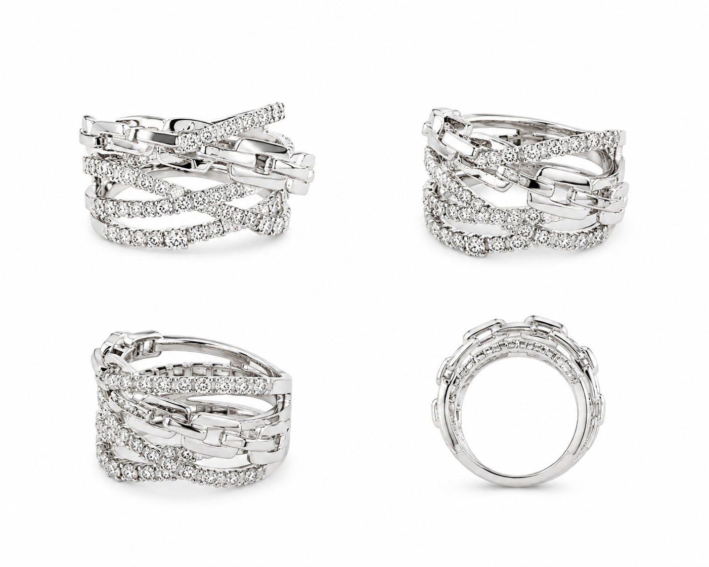 White Diamond Rings / PK-207R/MCAR