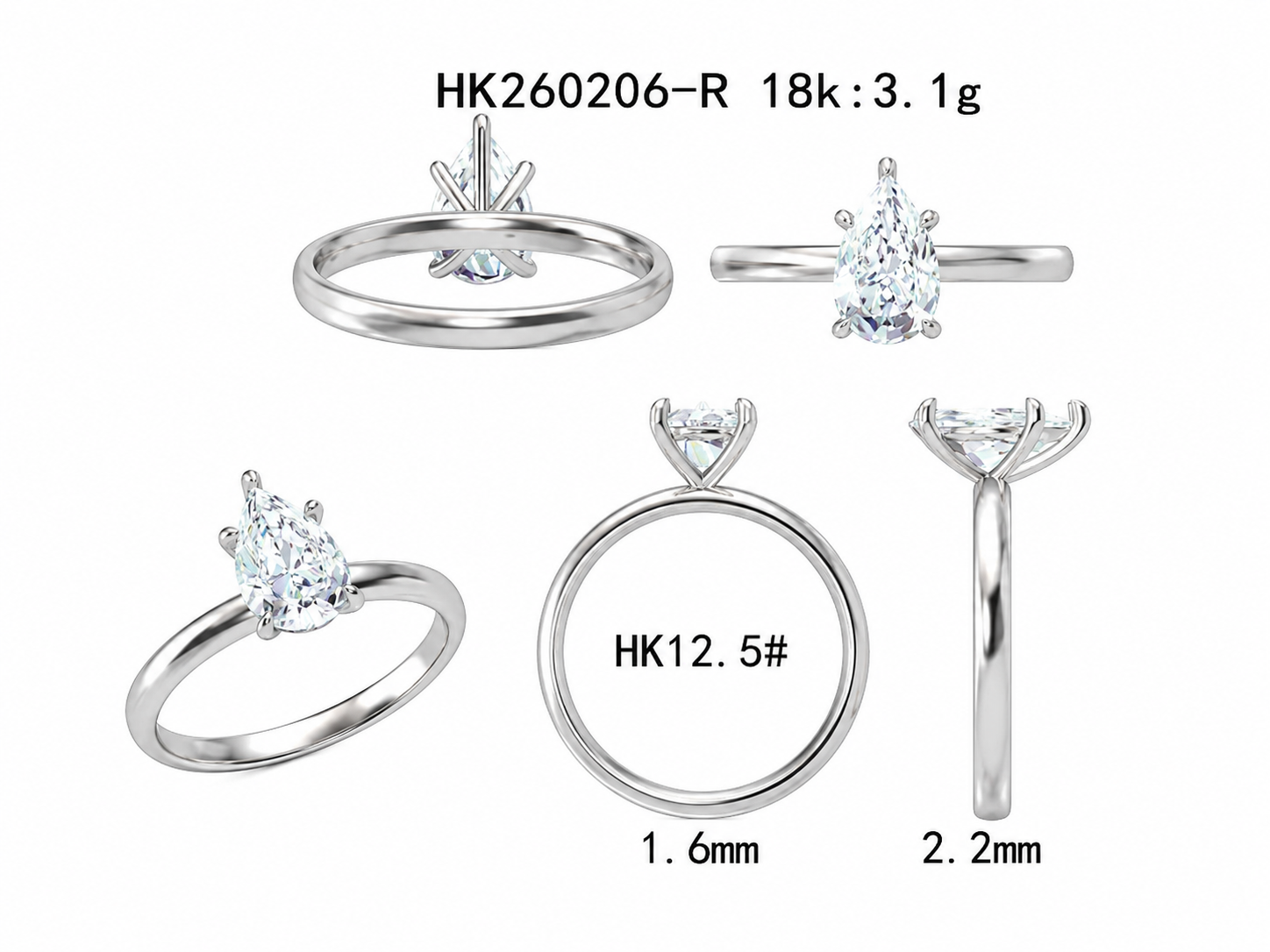 Diamond Ring / HK260206-R