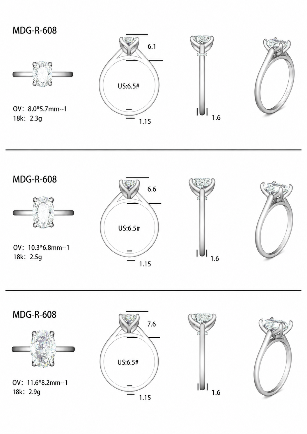 Diamond Ring / MDG-R-608