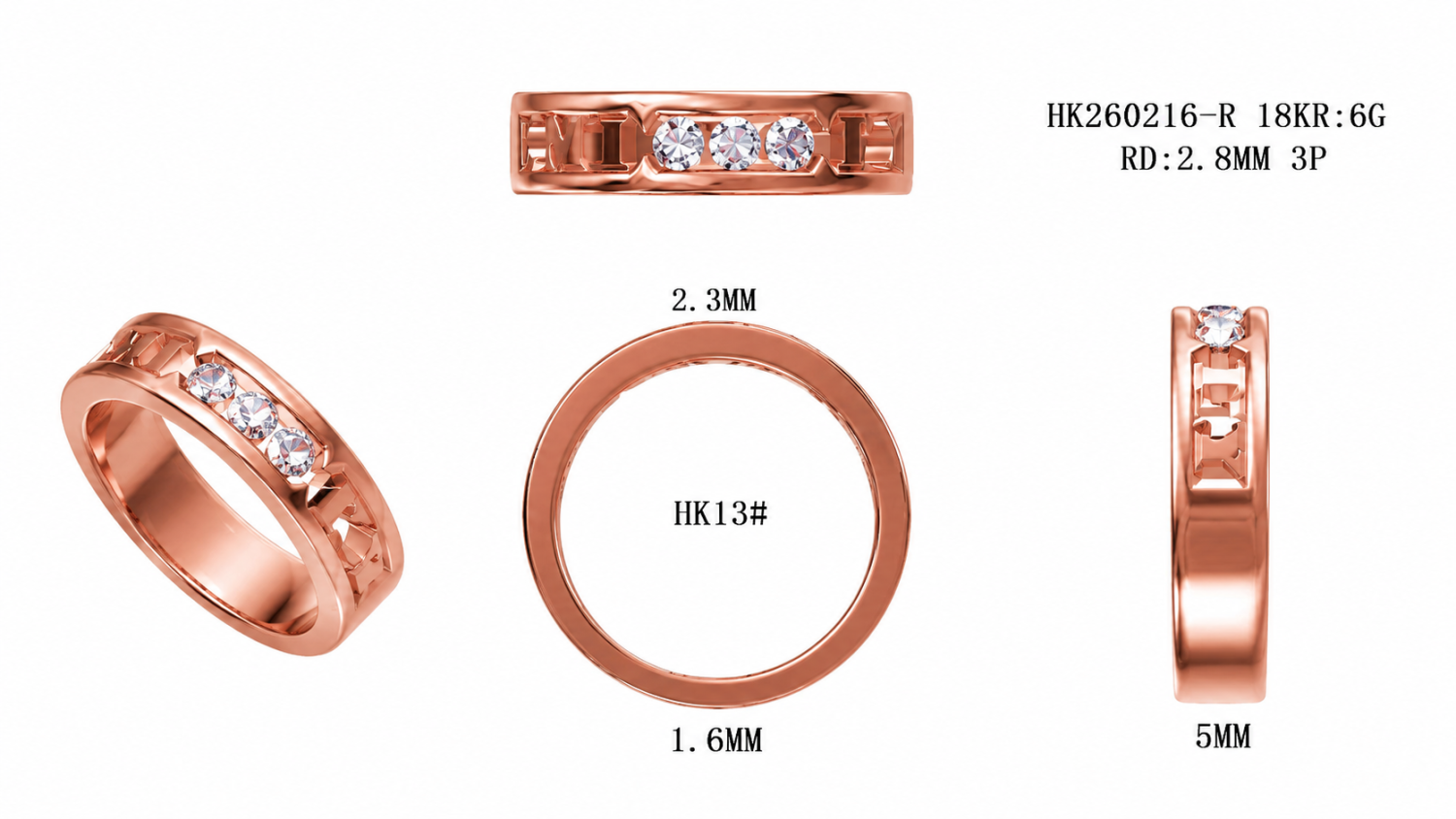 Diamond Ring / HK260216-R