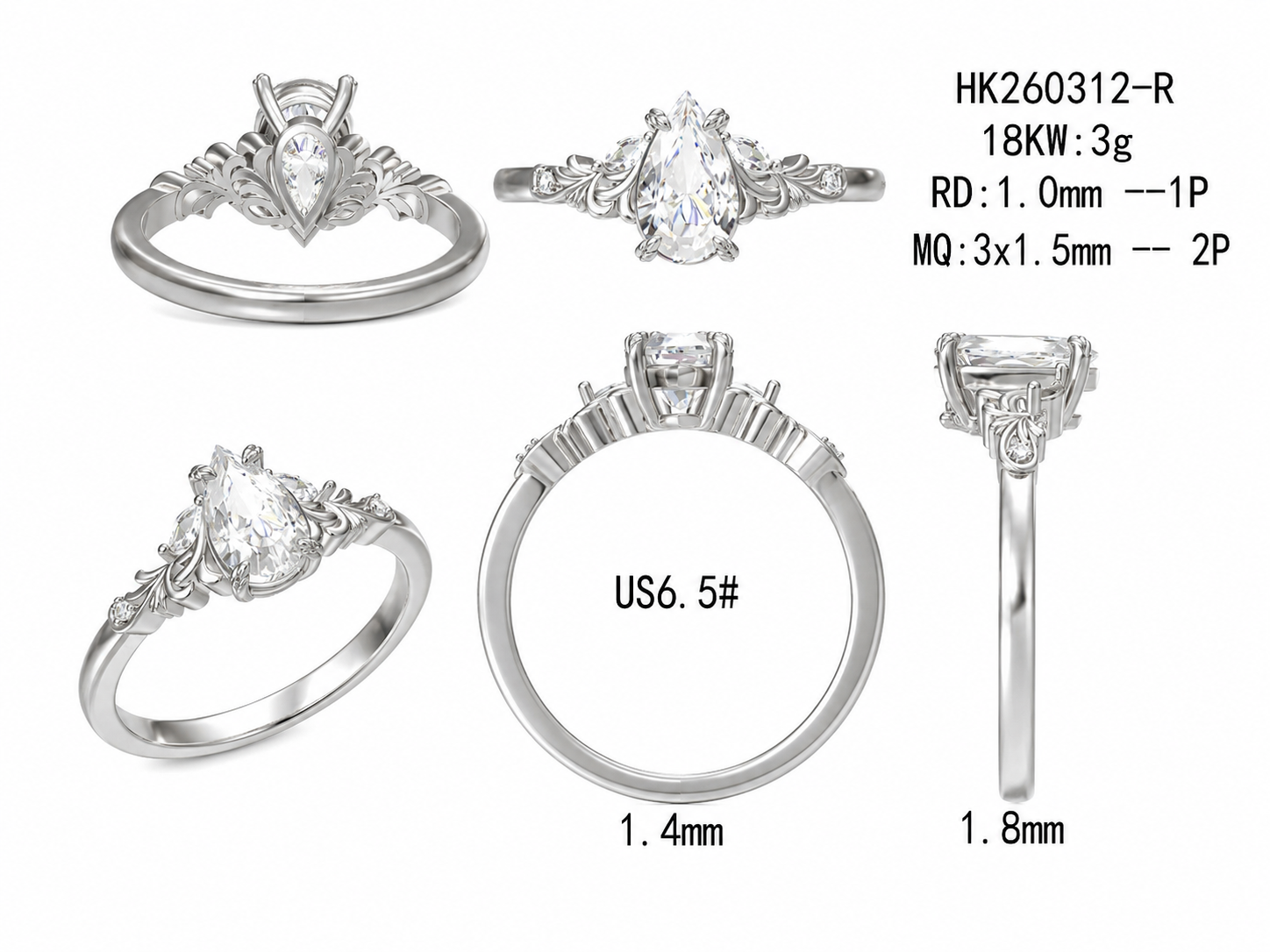Diamond Ring / HK260312-R