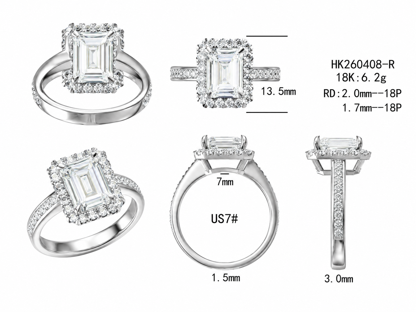 Diamond Ring / HK260408-R