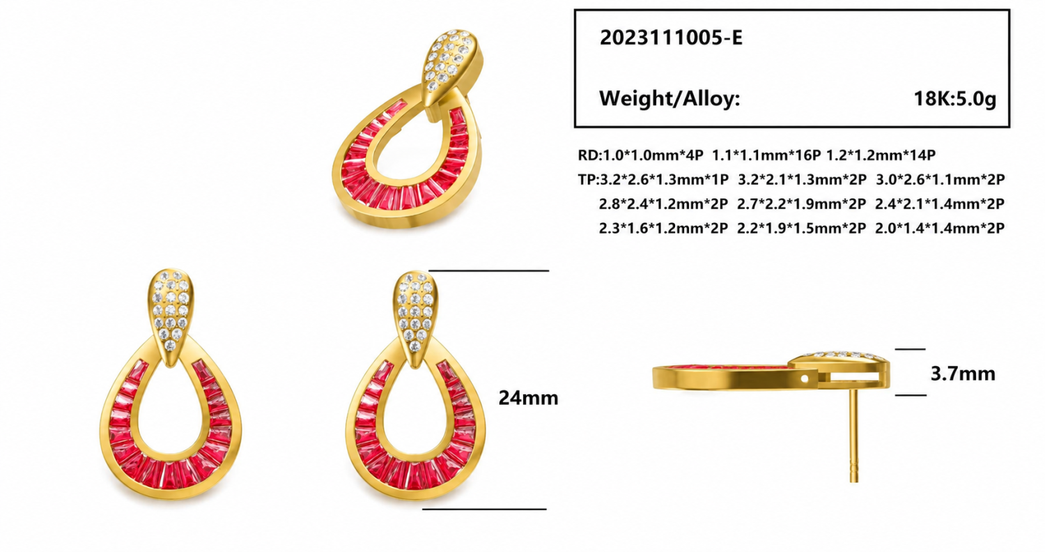 Diamond Earring / 2023111005-E