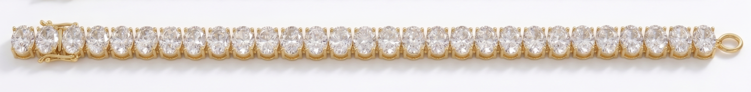 Gemstone Tennis Bracelet / PK-117B