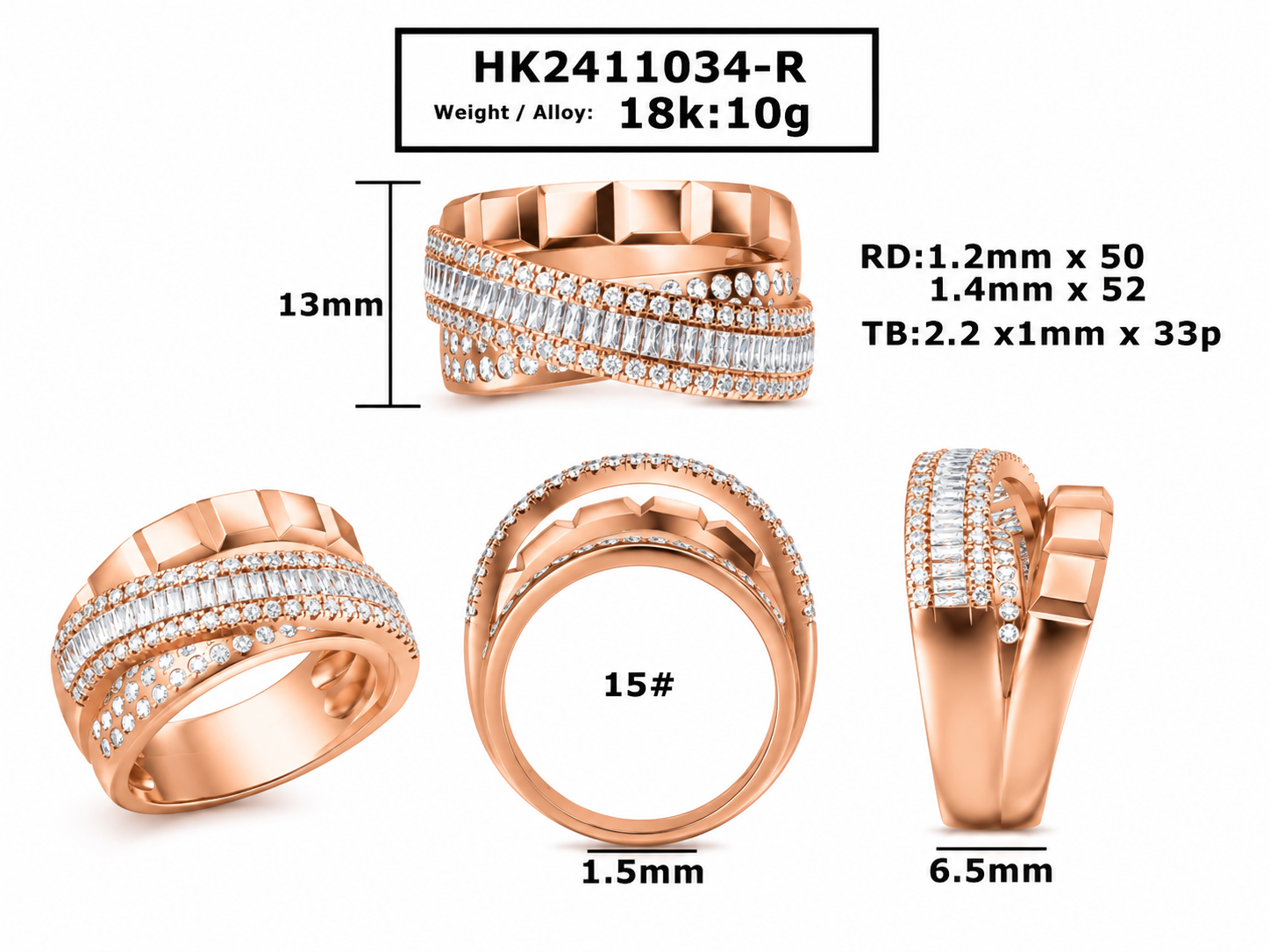 Diamond Ring / HK2411034-R (PK-384R)