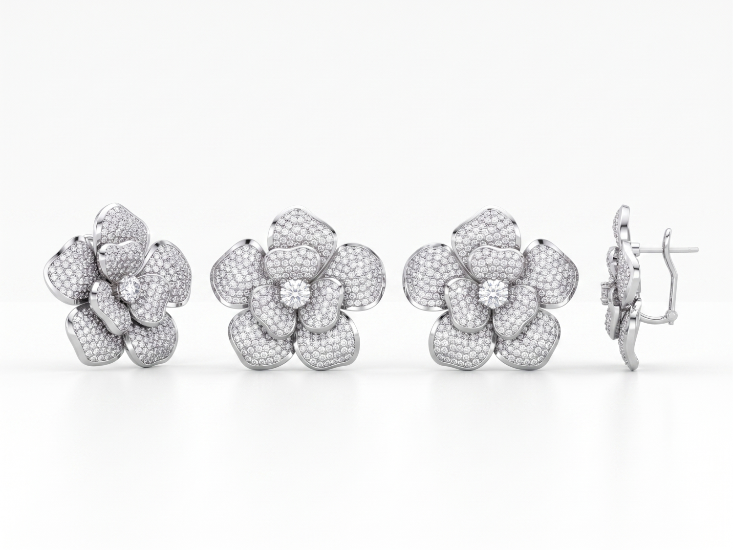 Earring Floral / HK2501202-E