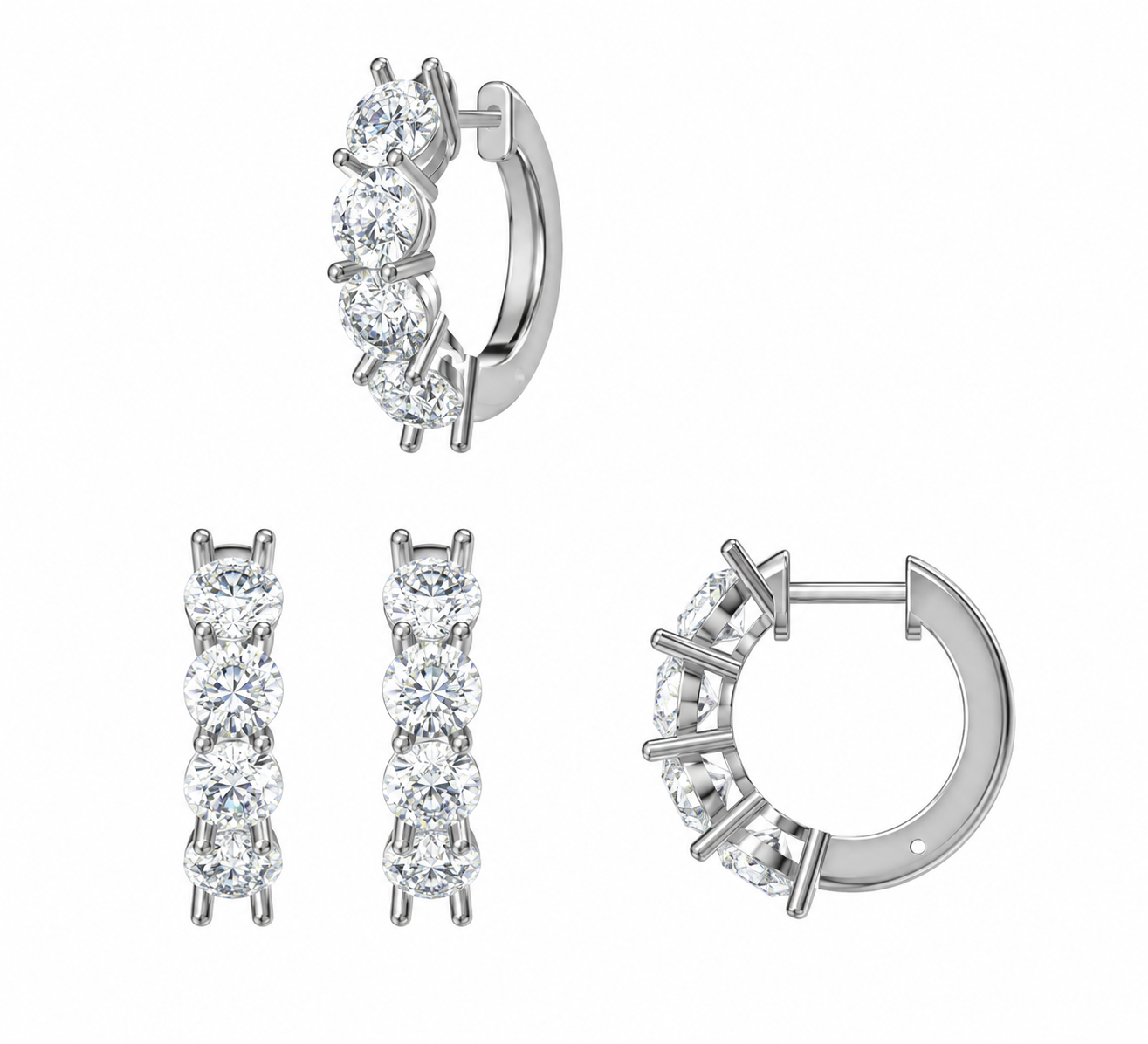 Diamond Earrings / HK260130-E