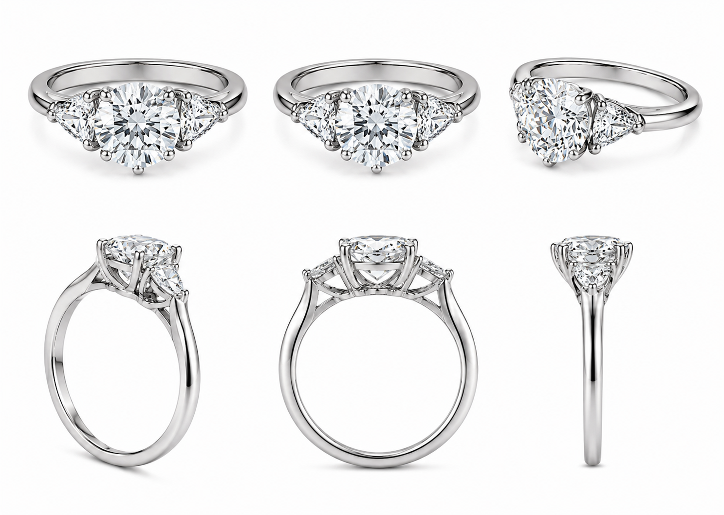 White Diamond Ring / PK-31R/MTER
