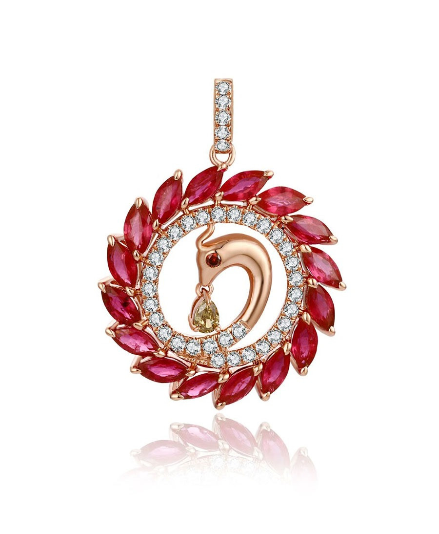 Ruby and Diamond Pendant / PK-61SP/MMTR