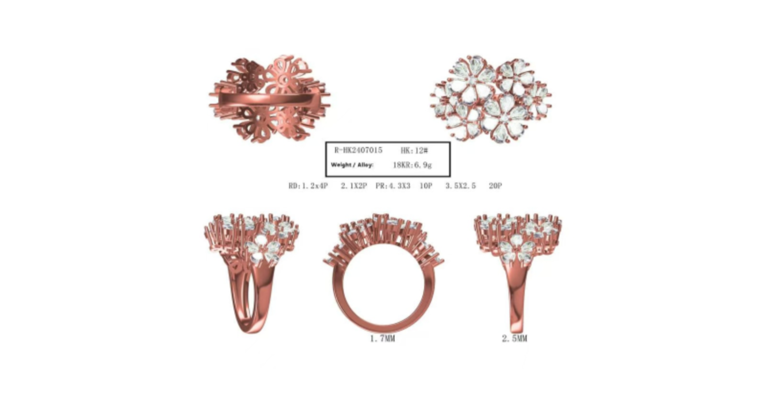 HK2407015-R(PK-401R) / Diamond Ring