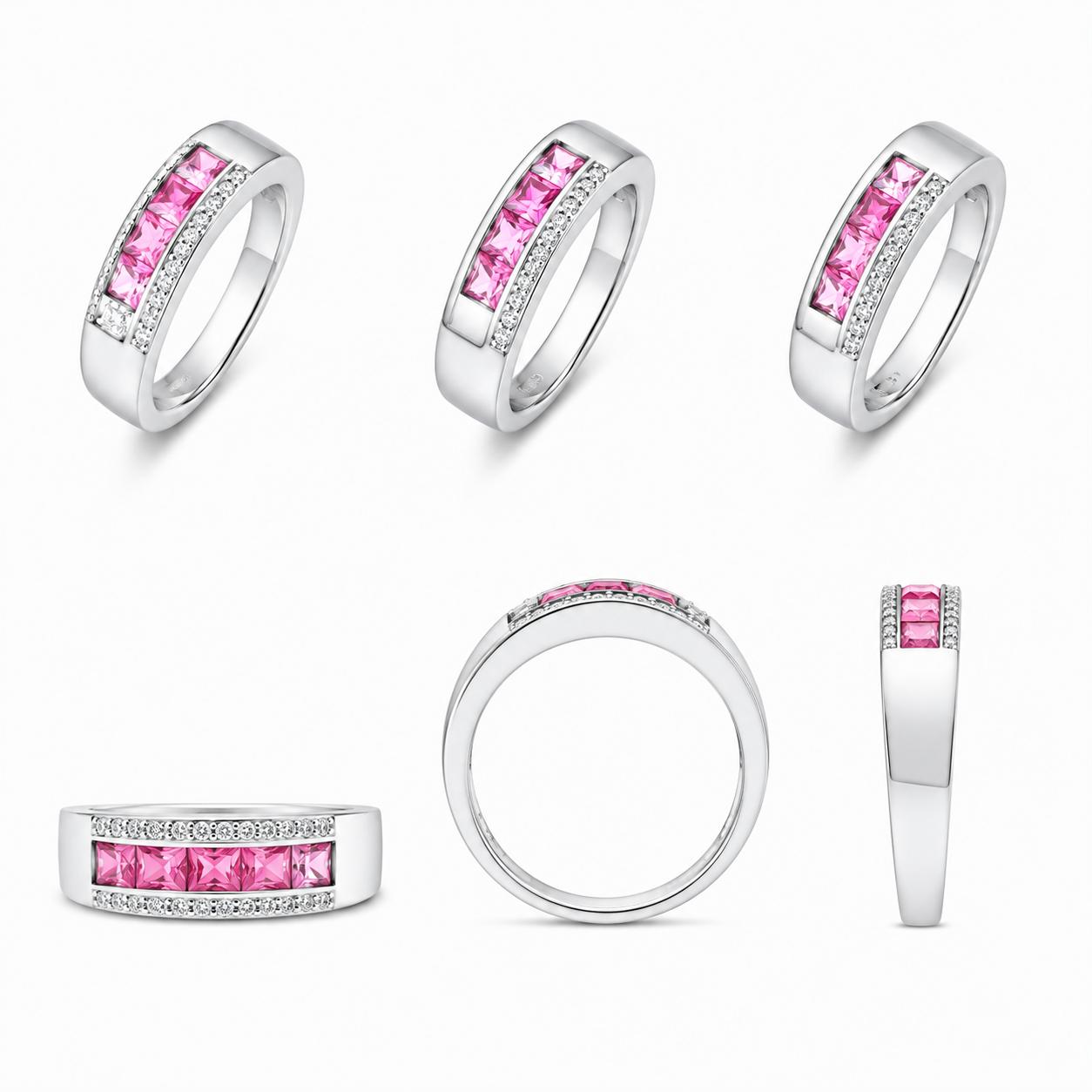 Sapphire With Diamond Ring / PK-184R+3/CCR