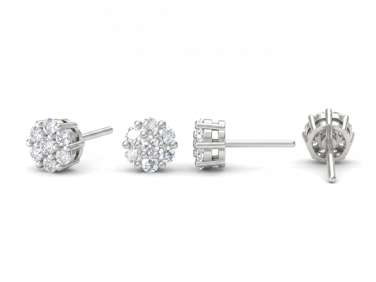 Earring 7 Stone / HK250909-R