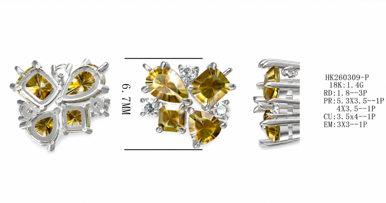 Diamond Pendant / HK260309-P