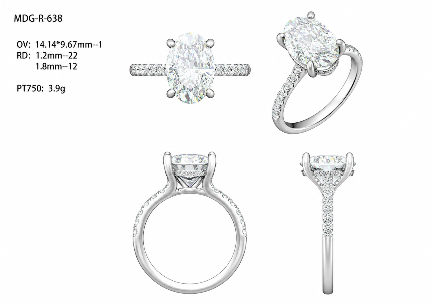 Diamond Ring / MDG-R-638
