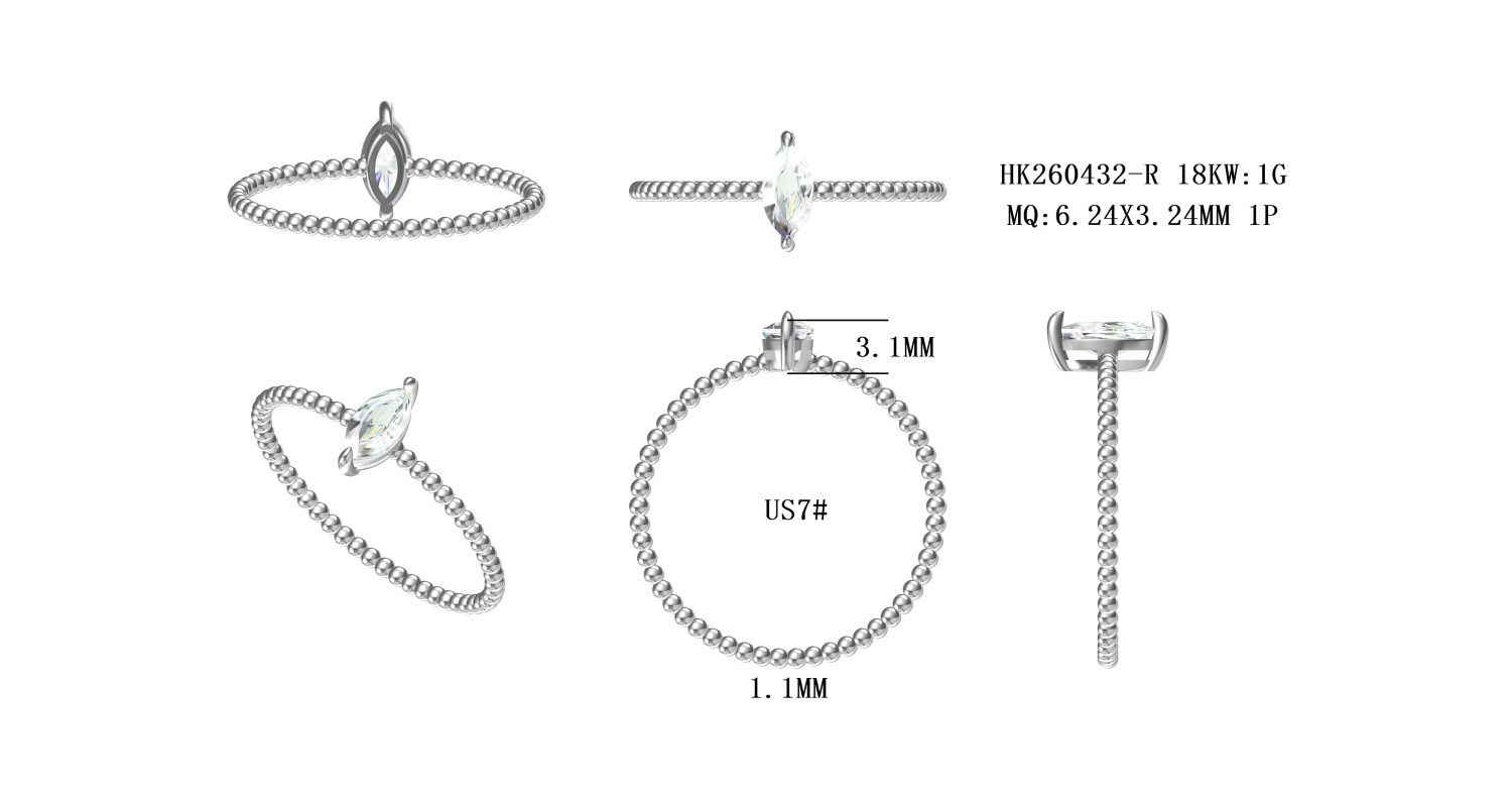 Diamond Ring / HK260432-R(PK-349R)