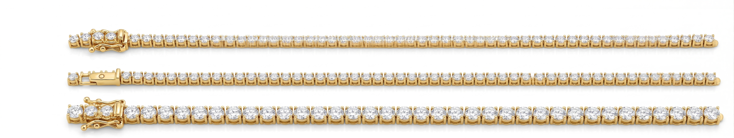 Bracelets Tennis 3.1MM-MDG-B-586
