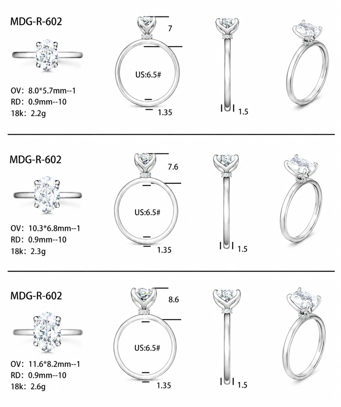 Diamond Ring / MDG-R-602