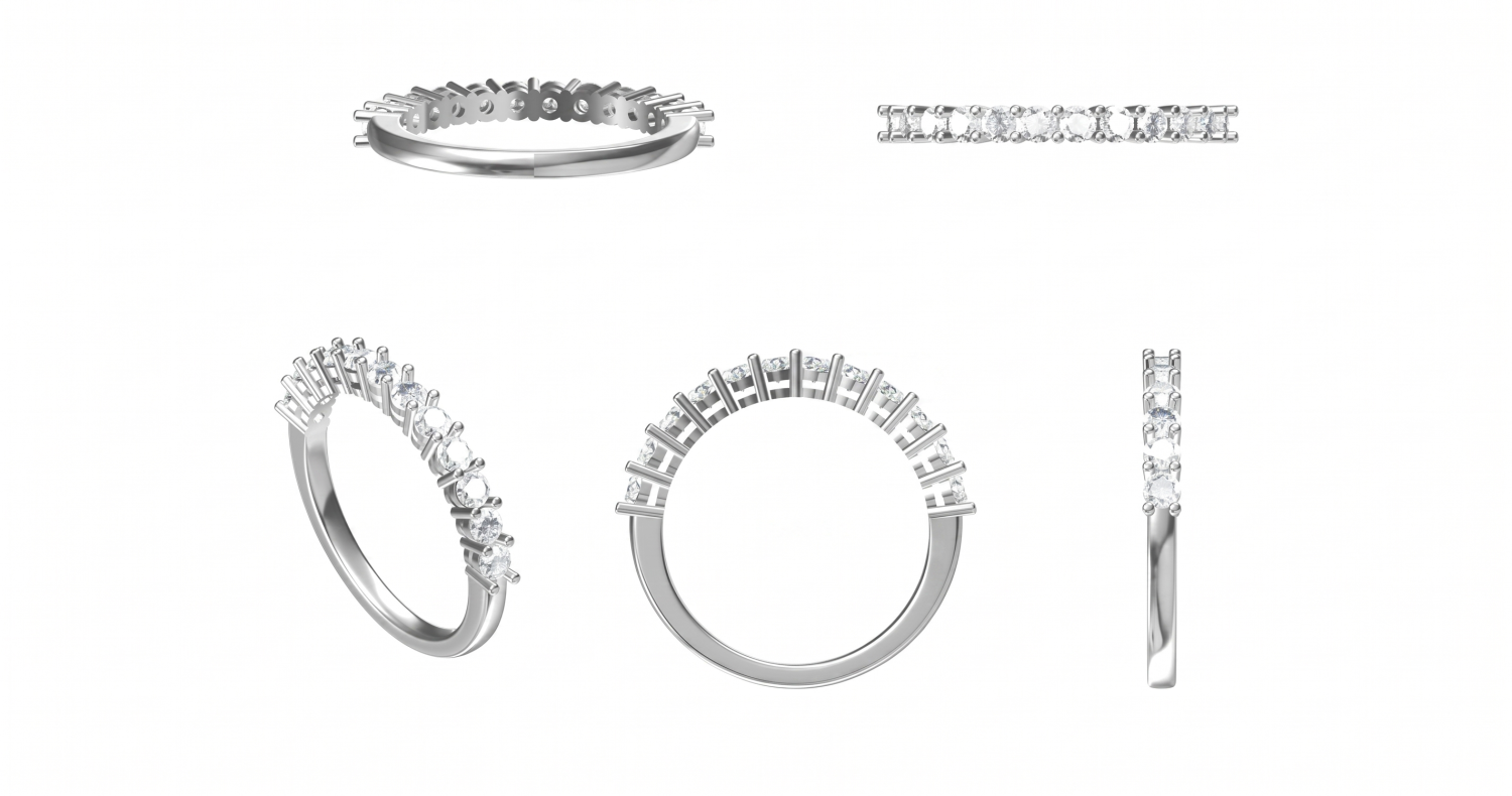 Half Eternity Ring / HK2508028-R