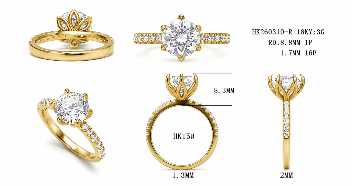 Diamond Ring / HK260310-R