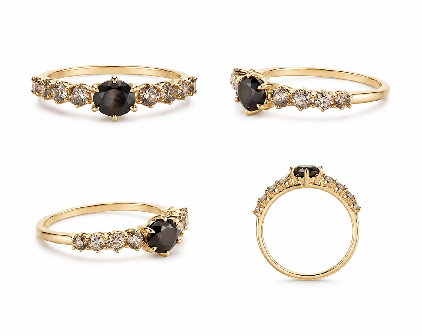 Brown Diamond Ring / PK-91R/SMR