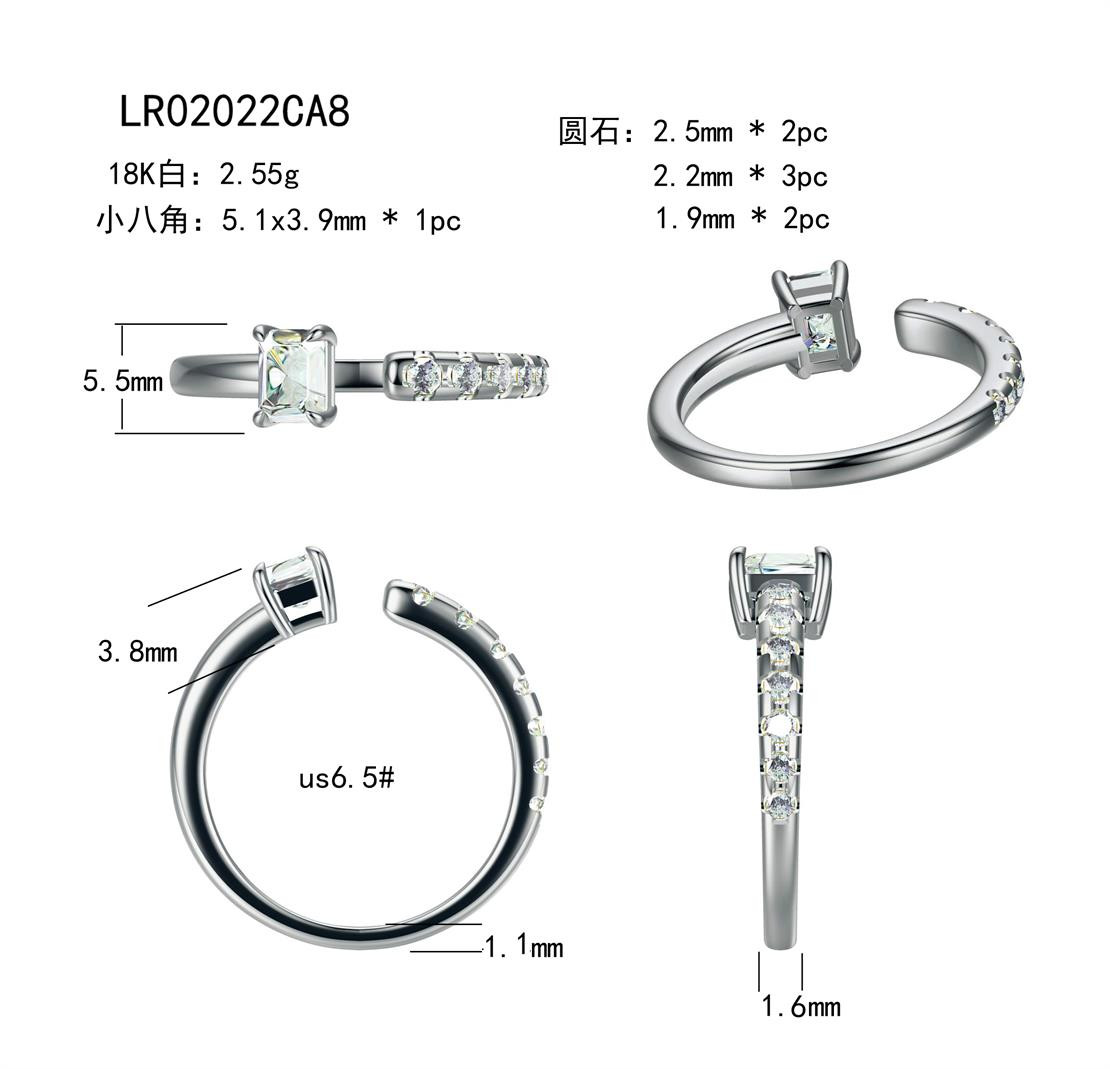 White Diamond Ring / PK-26R+2/TMR