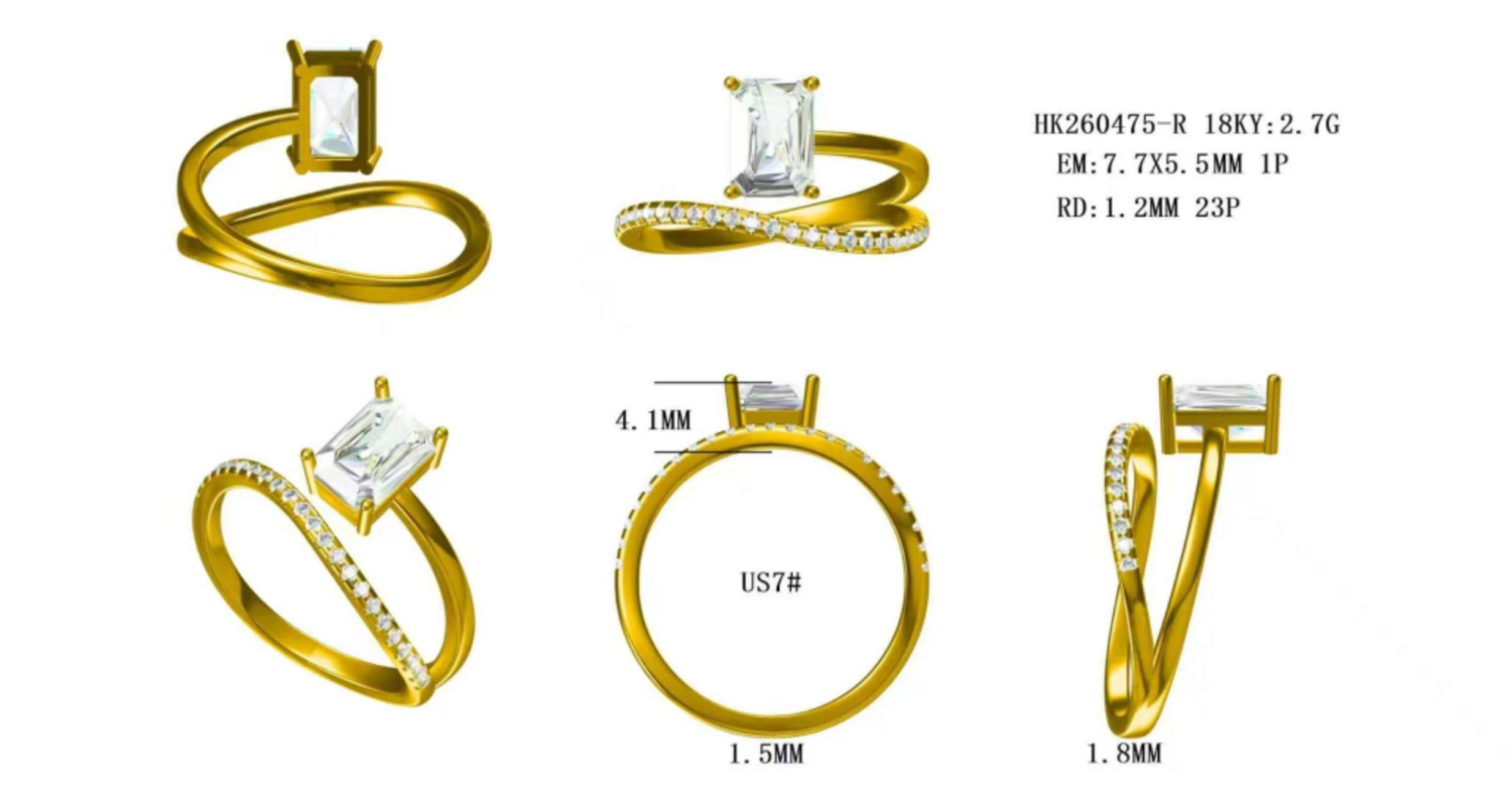 HK260475-R(PK-400R) / Diamond Ring