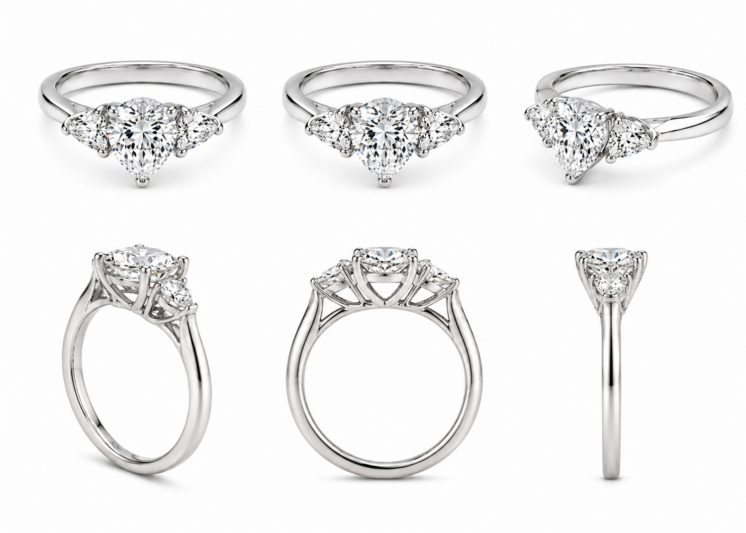 White Diamond Ring / PK-33R/MSNR
