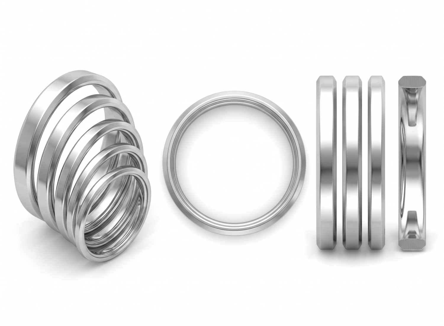Platinum Ring / MDG-R-1536
