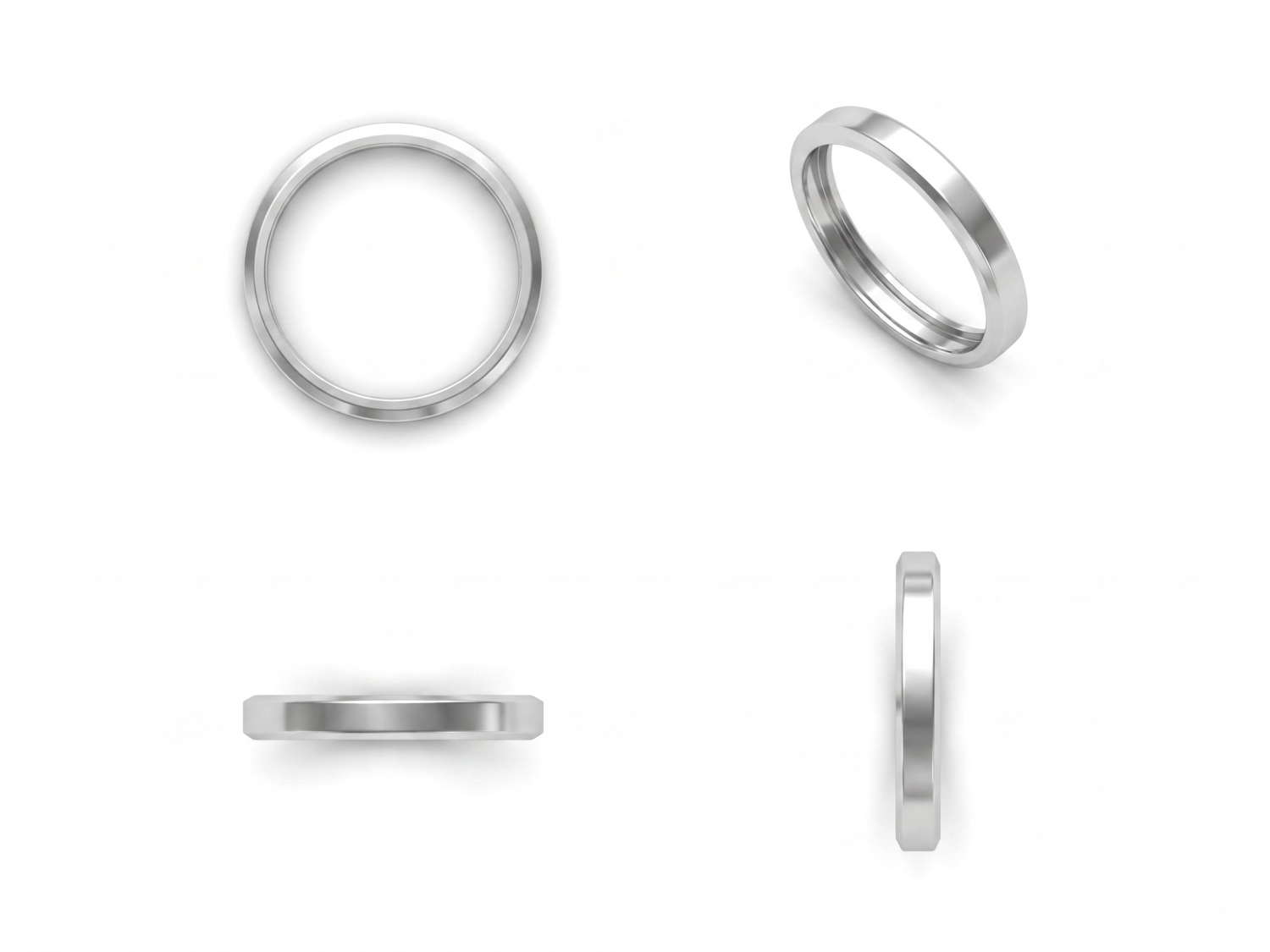 Plain Wedding Band / MDG-R-1565
