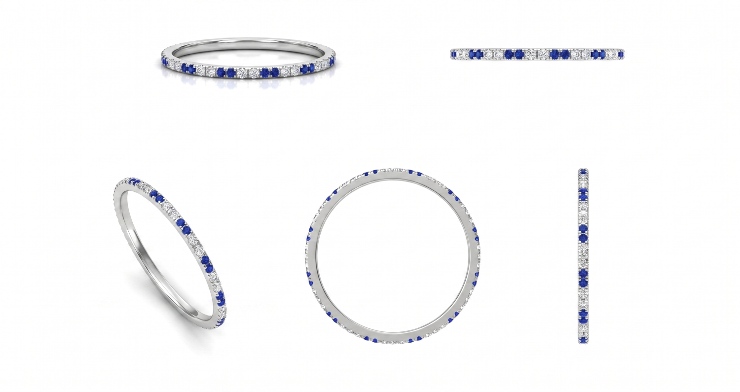Slim Eternity Ring / HK258035(#21)-R
