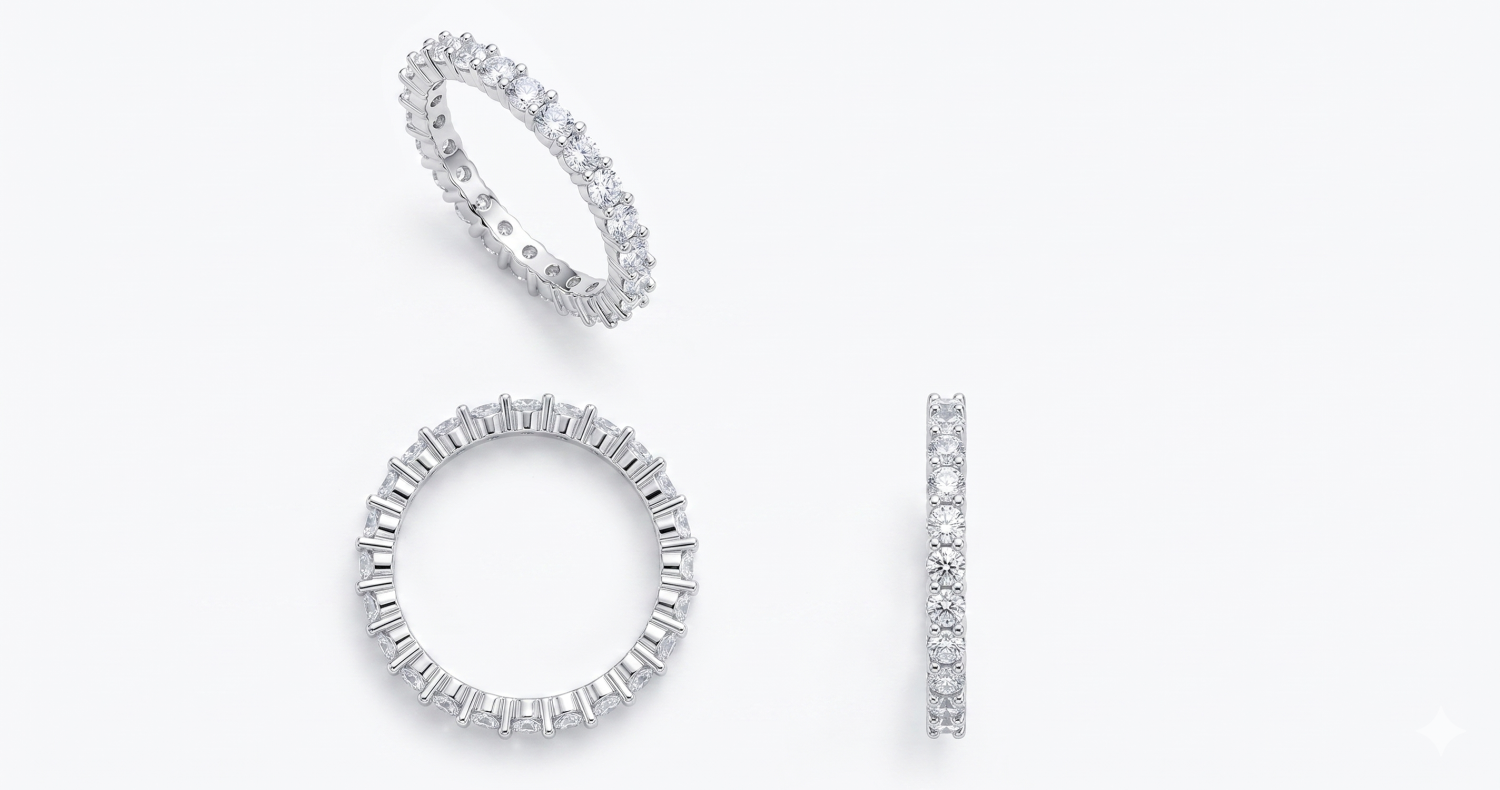 Diamond Eternity Ring / HK260422-R 3.0mm (PK-390R)