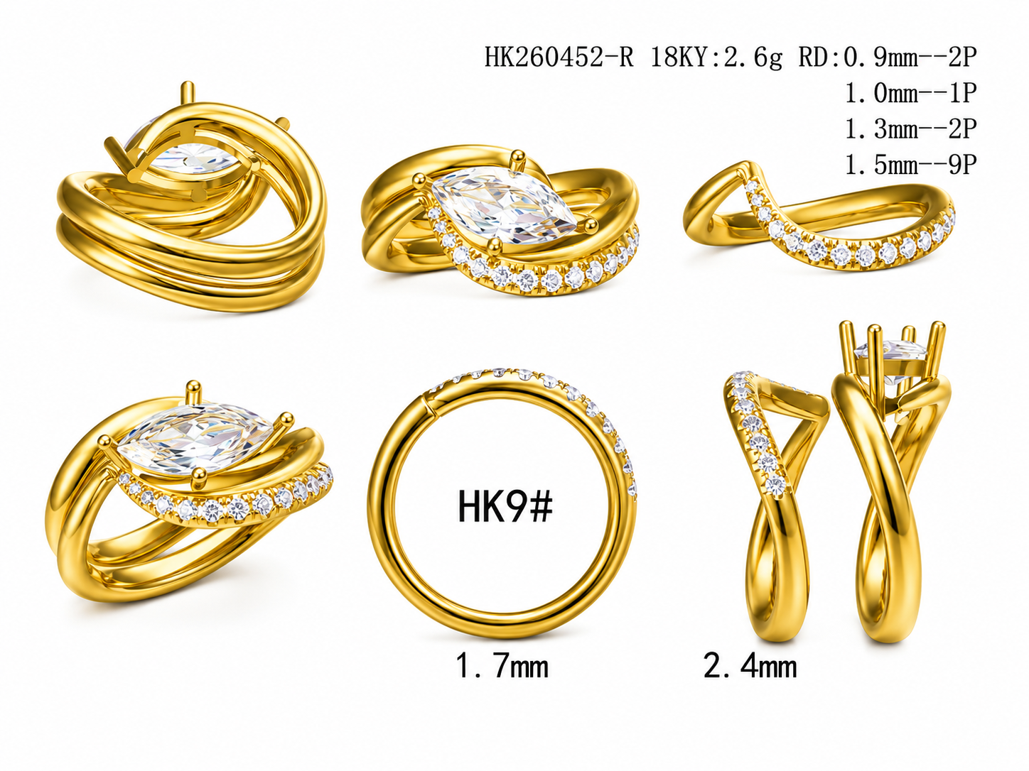 Diamond Ring / HK260452-R