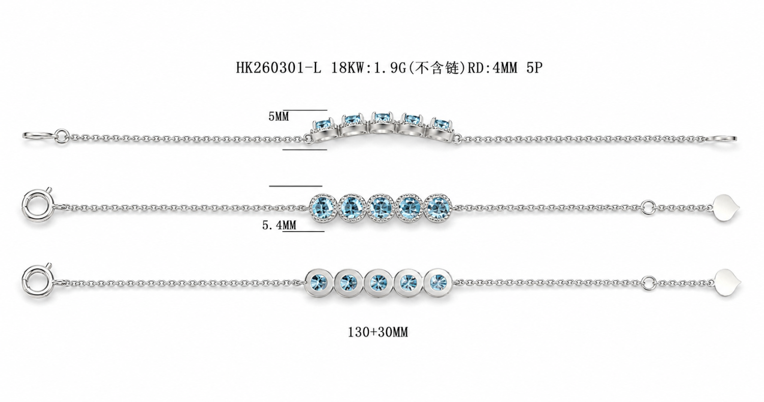 Diamond Bracelet / HK260301-L