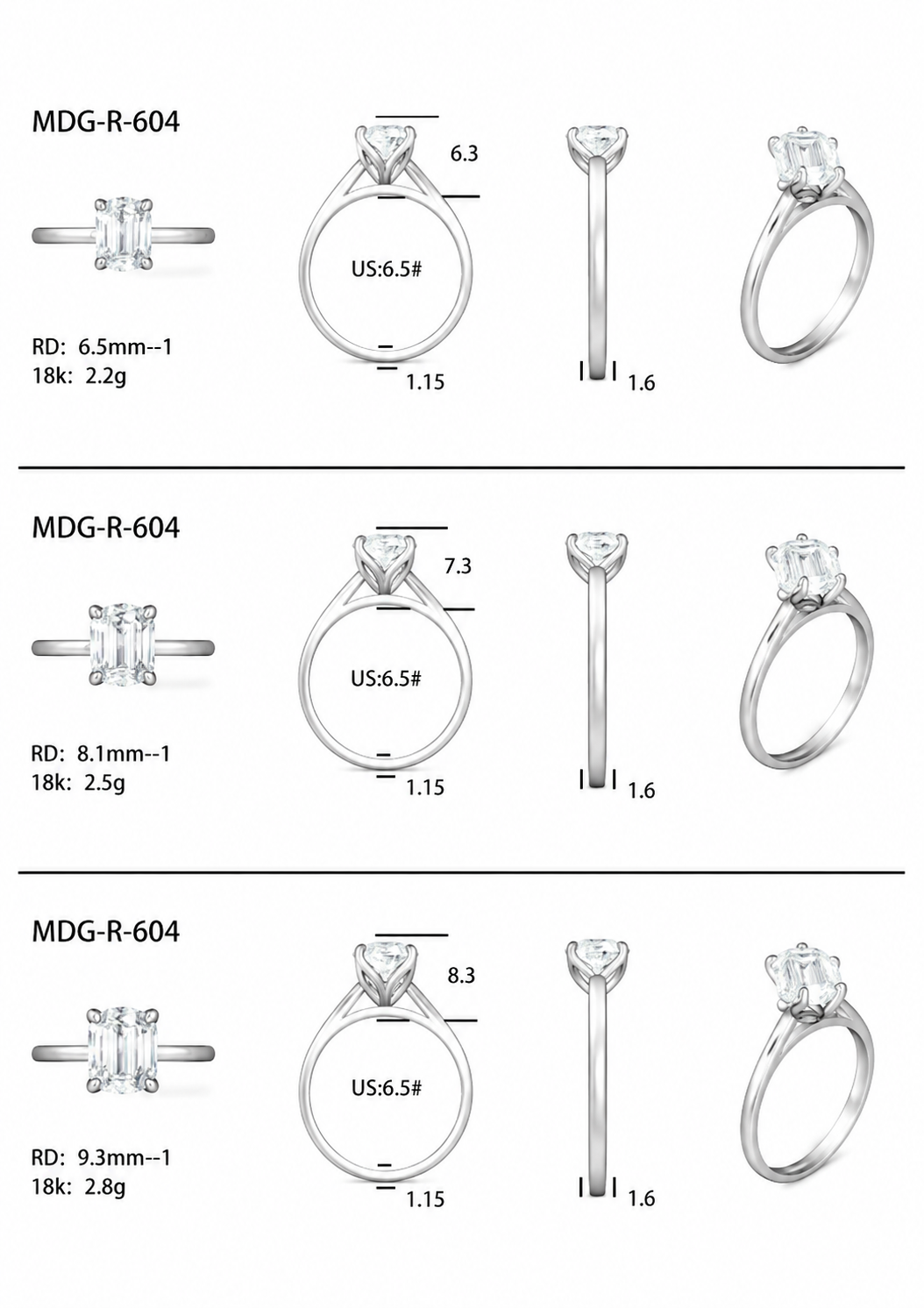 Diamond Ring / MDG-R-604