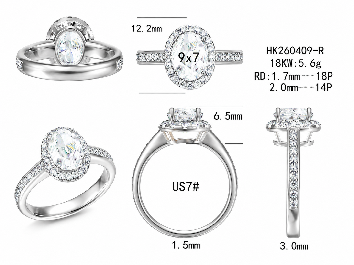 Diamond Ring / HK260409-R