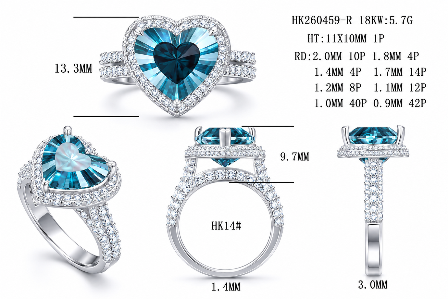 Diamond Ring / HK260459-R