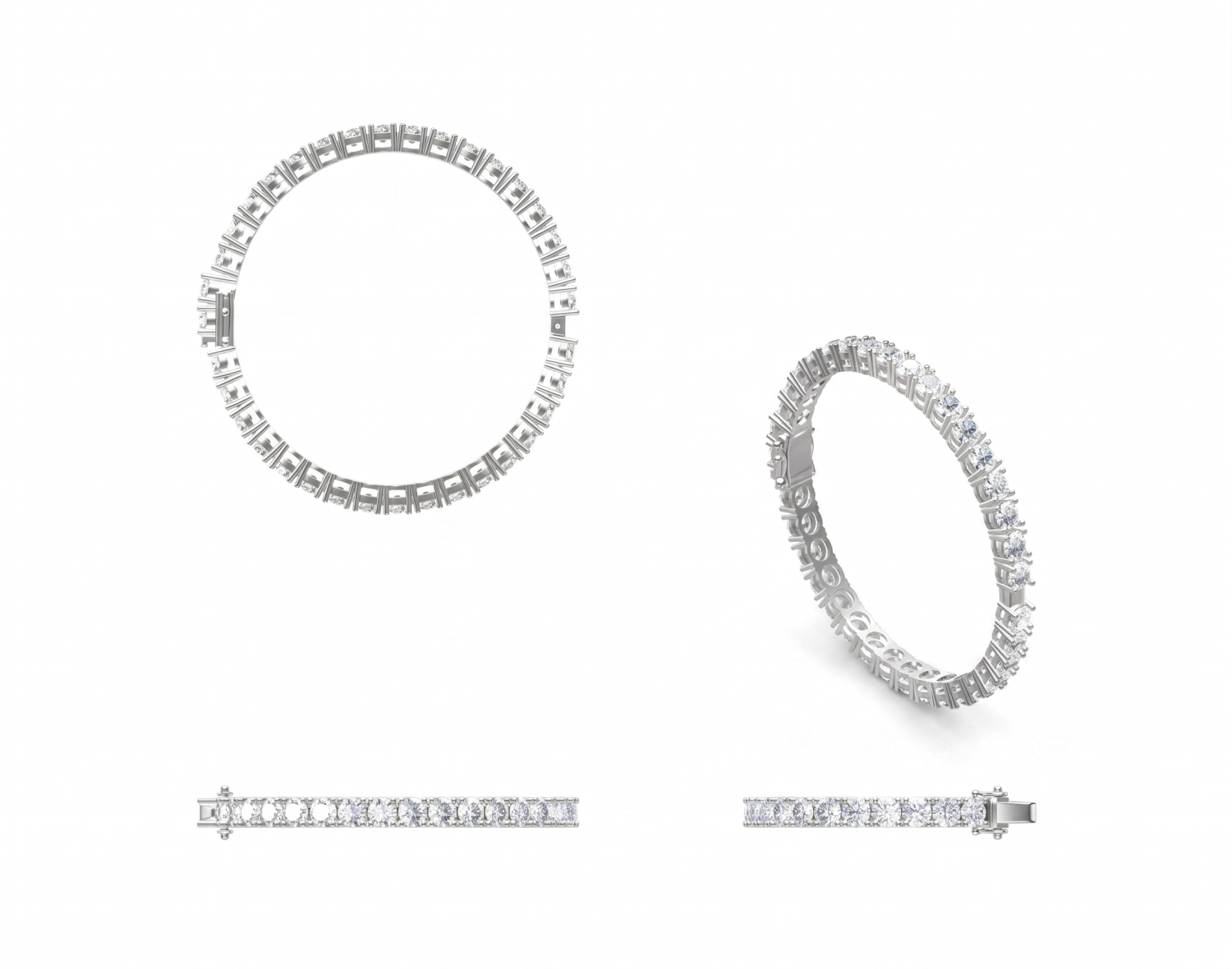 50pt Round Bangle / MDG-B-1483