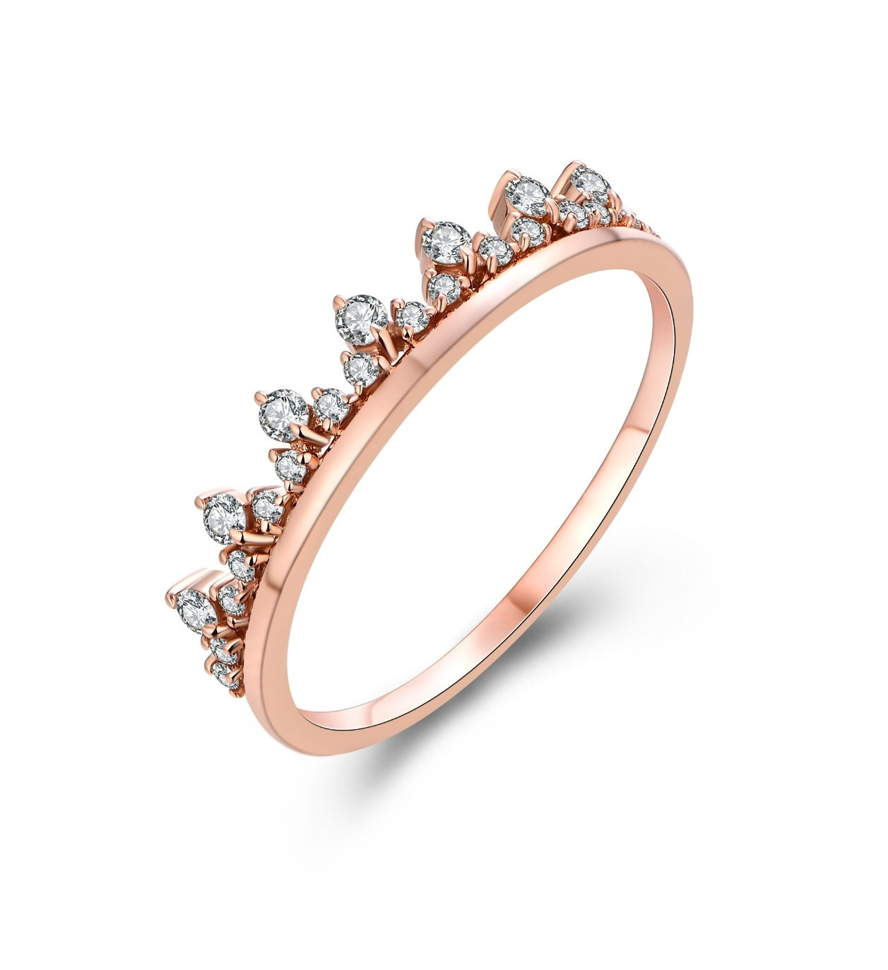 Crown Diamond Ring / PK-63R/ECR