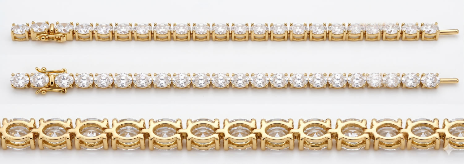 Gemstone Tennis Bracelet / PK-123B