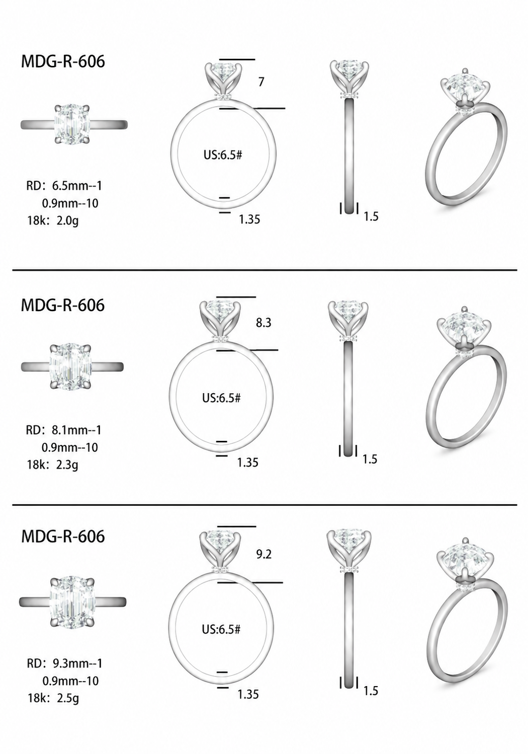 Diamond Ring / MDG-R-606