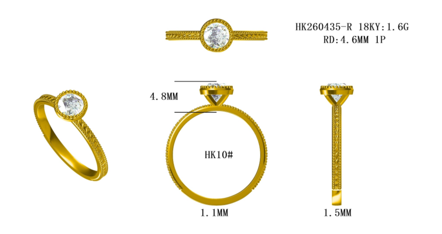 HK260435-R(PK-409R) / Diamond Ring